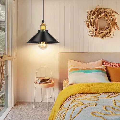 Lampara LED Colgante Sombrero Chino