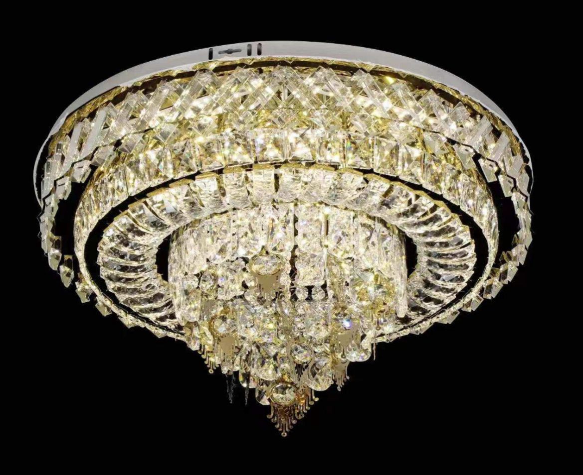 Lampara De Techo Cristal