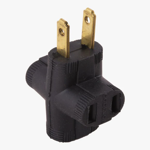 Tee Caucho 15amp Electrica