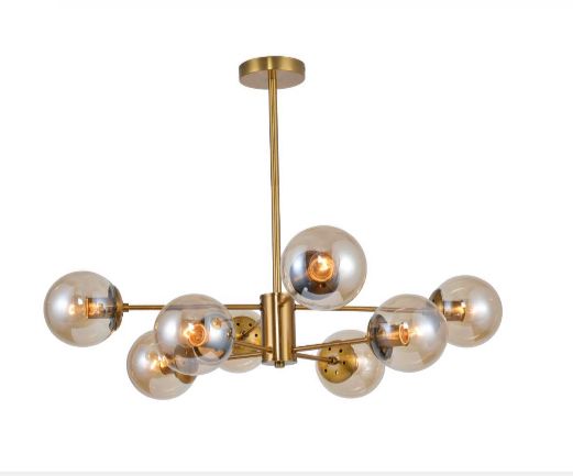 Lampara De Techo Colgante Tubular