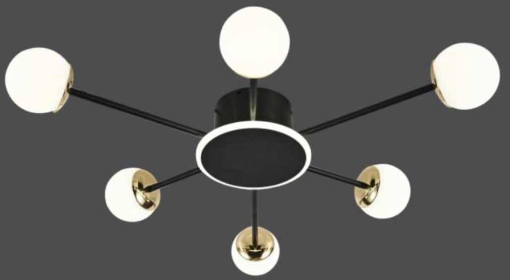 Lampara De Techo 6 luces