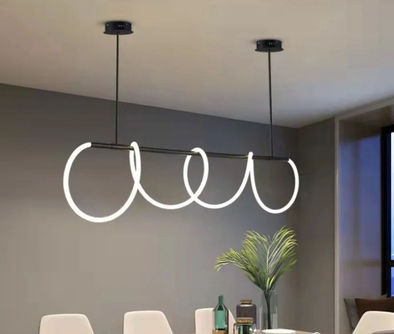 Lampara De Techo Colgante Eespiral