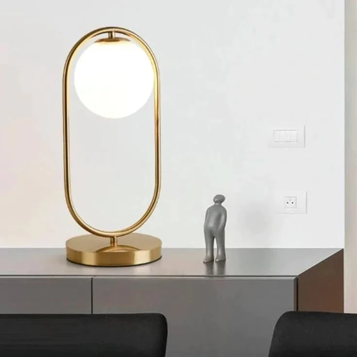 Lampara LED Mesa De Noche Ovalo