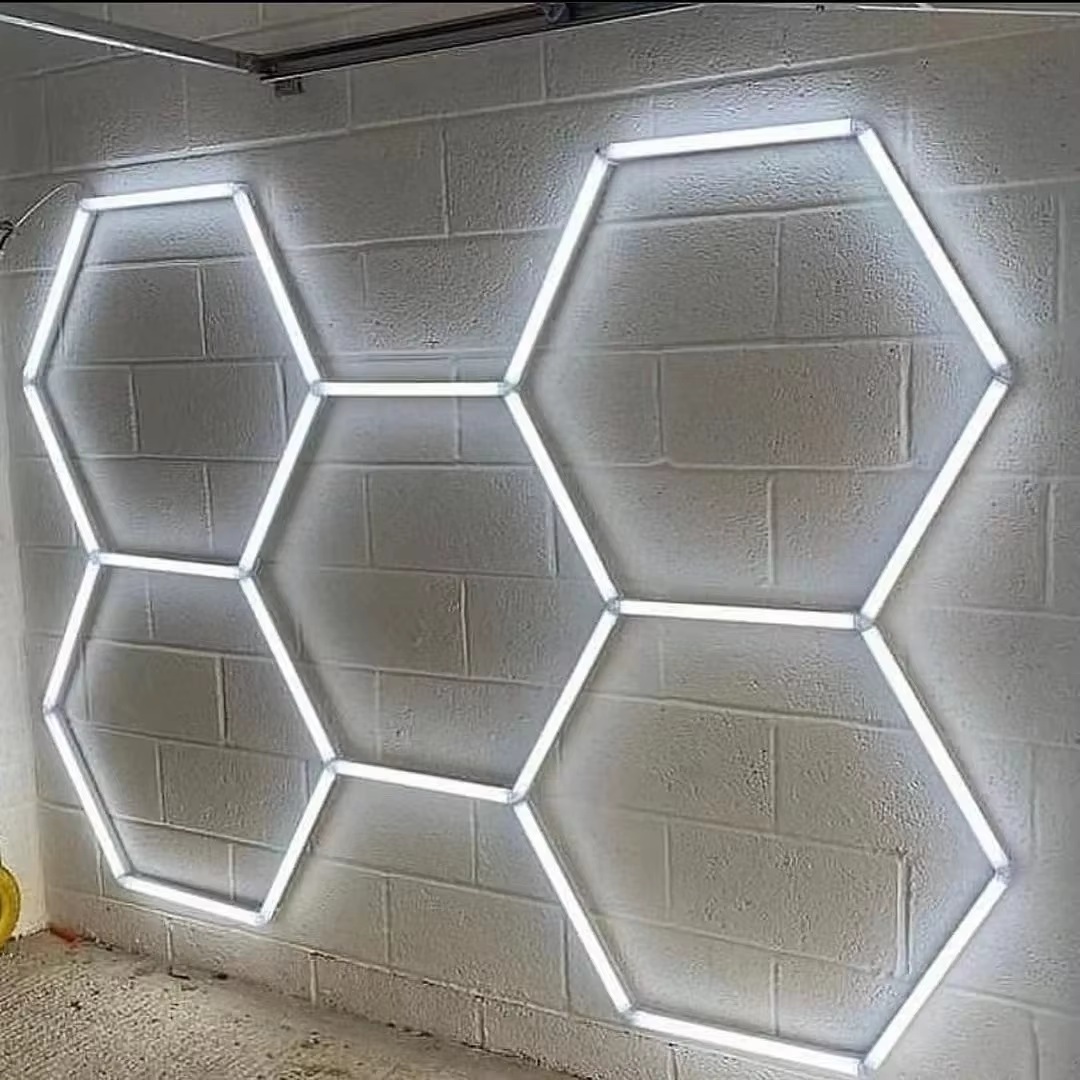Lampara Led Tipo Colmena Hexagono