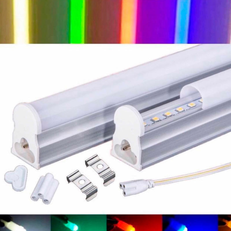 Lámpara Lineal LED T5 60cm blanca