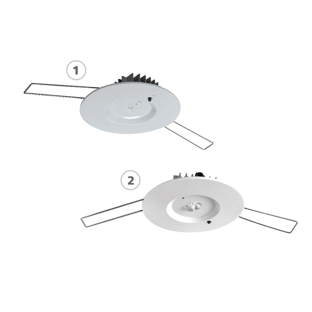 Panel Led Emergencia Incrustar 4W