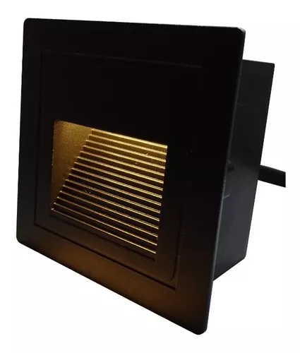 Lámpara Led Aplique De Incrustar Nicho LED 3w 3000k
