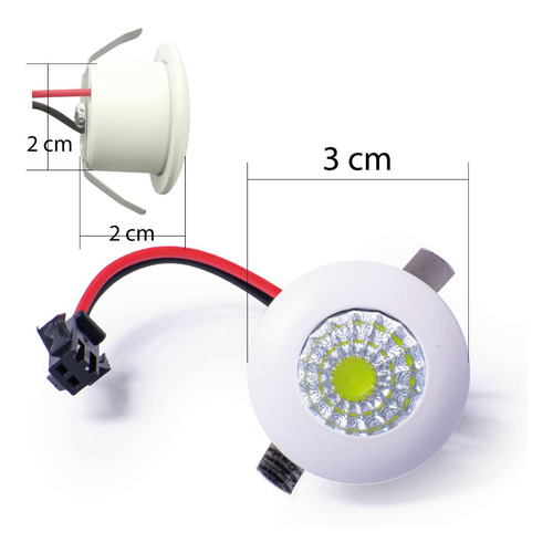 Lámpara LED Mini 1W